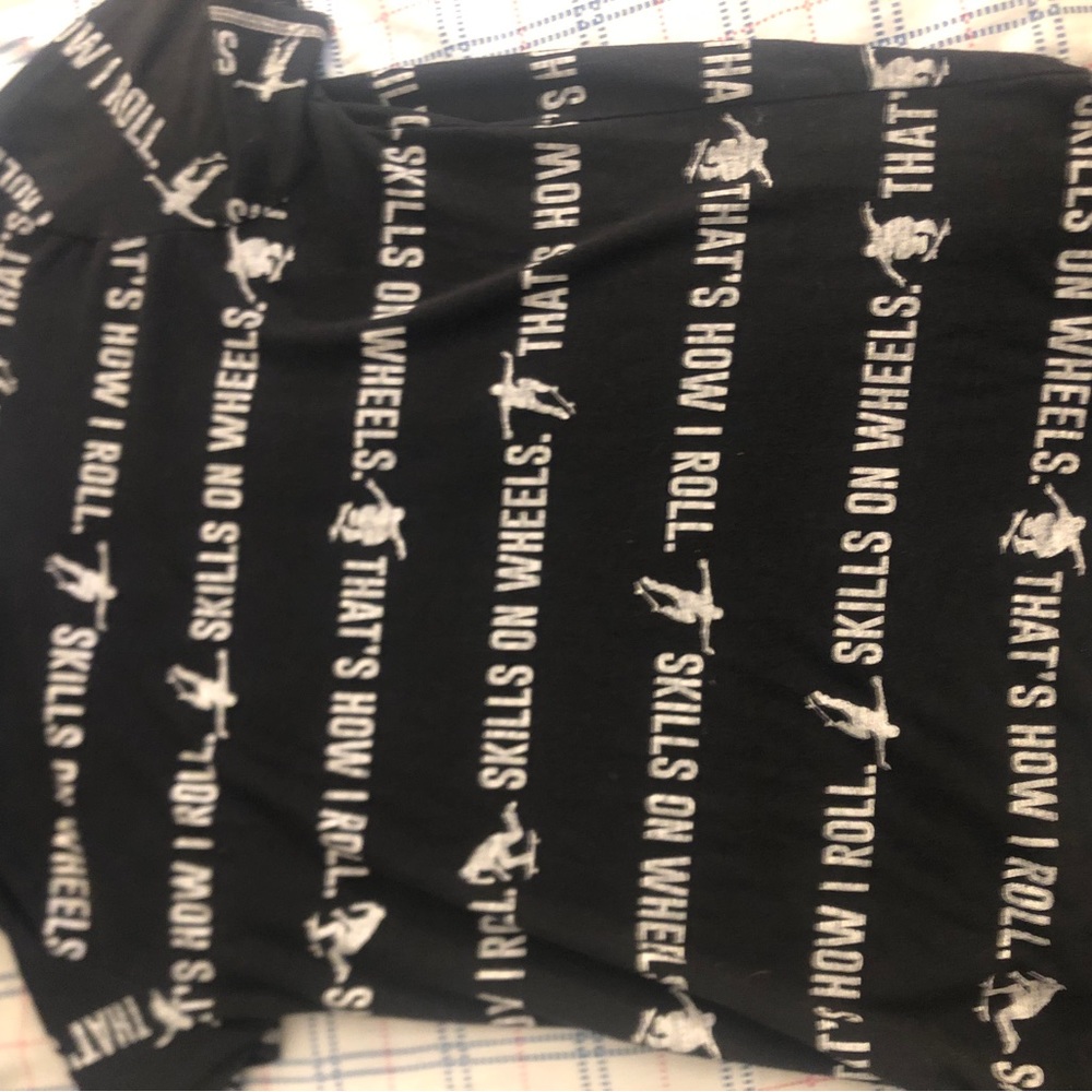 Skater tshirt all black
